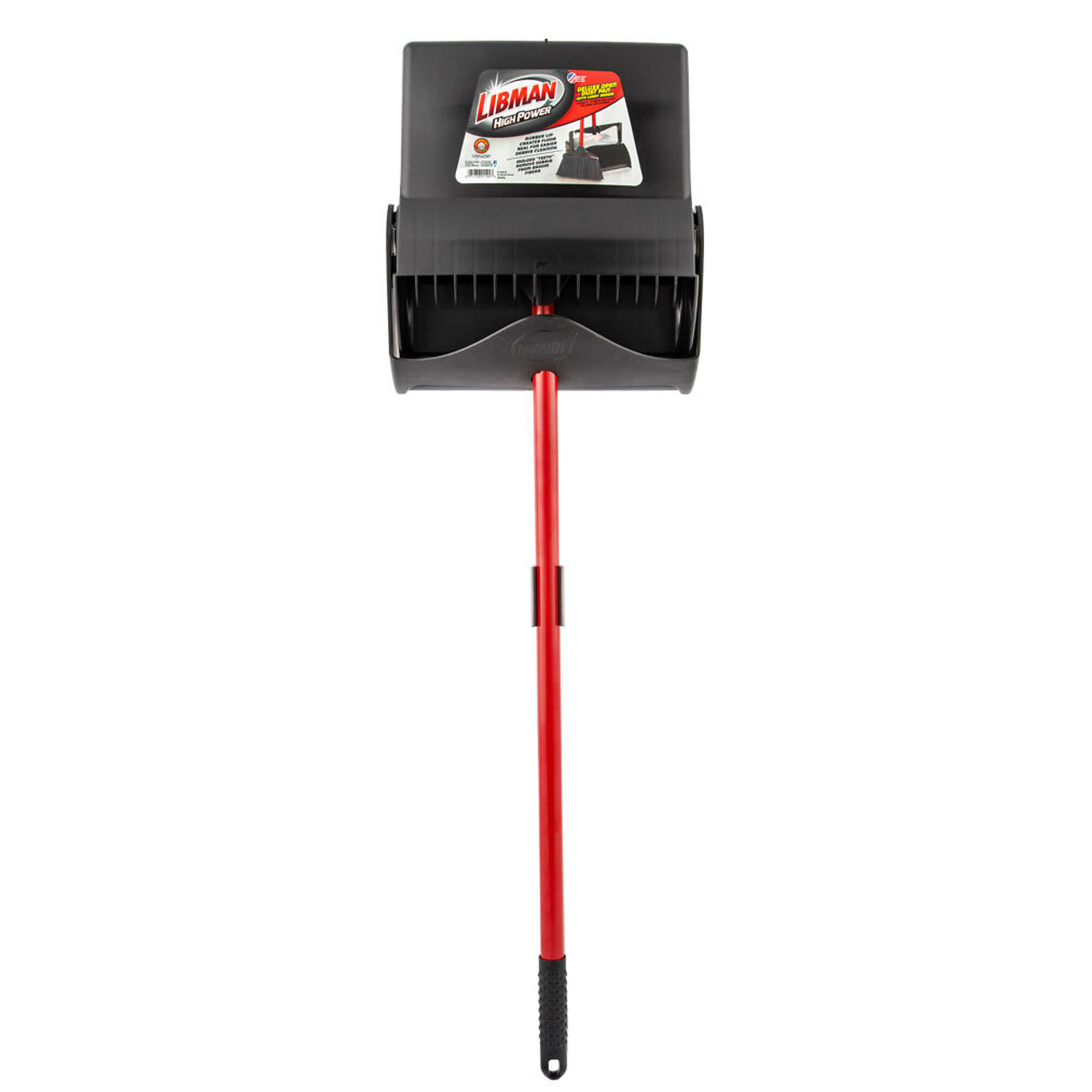 Libman Commercial, Deluxe Open Dustpan with Lobby Broom 2PK, Width 11.75 in, Included (qty.) 2 Model# 1194 2PK